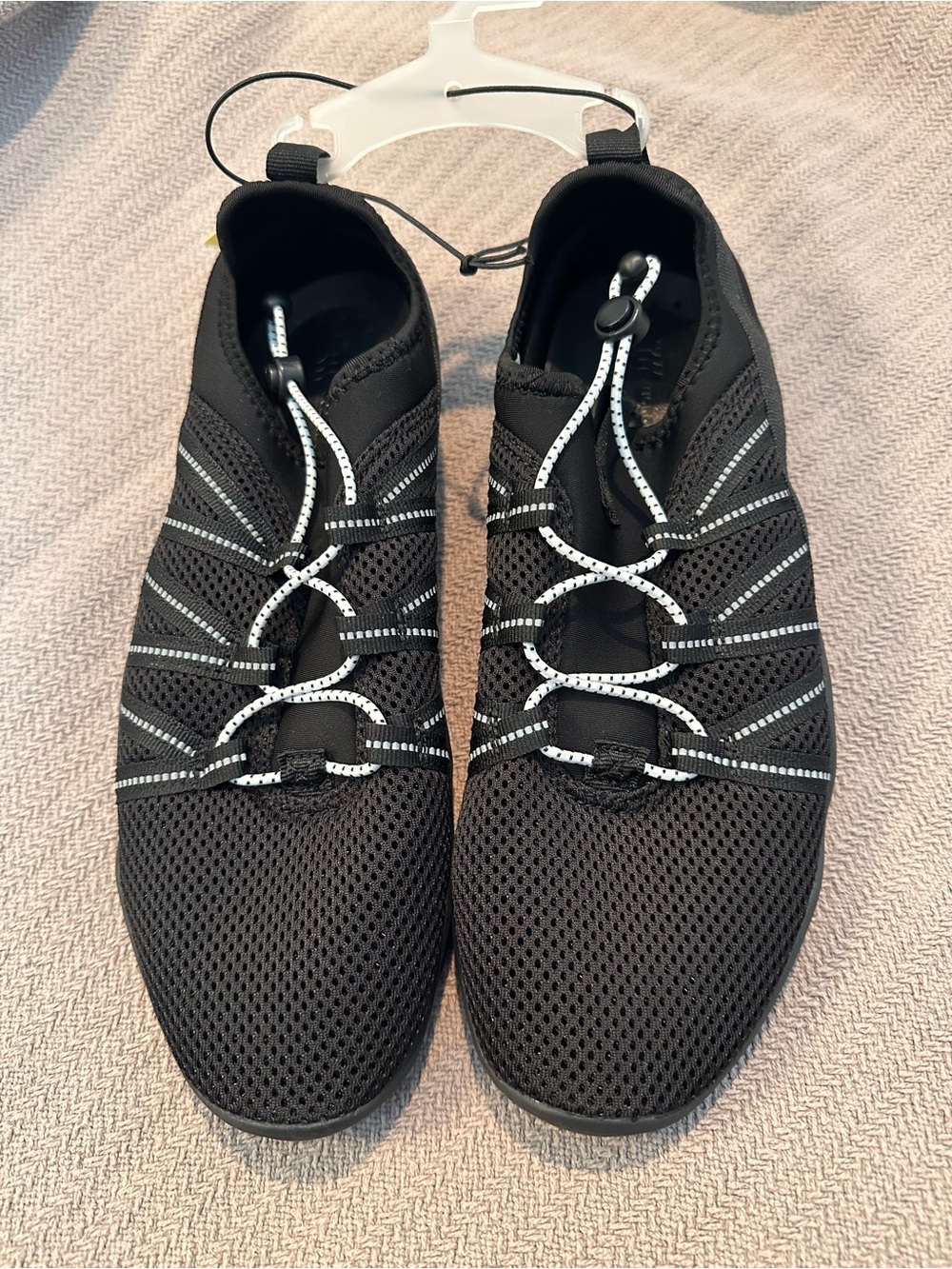 Women’s Black Water Shoes with Quick-Lace Closure. NWT. Size 10